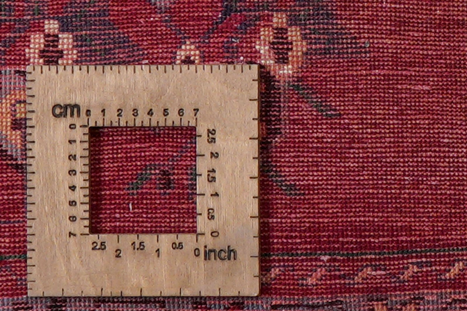 Afshar — Hand-knotted, 198x296 cm, Red, 100% Virgin Wool | View 8