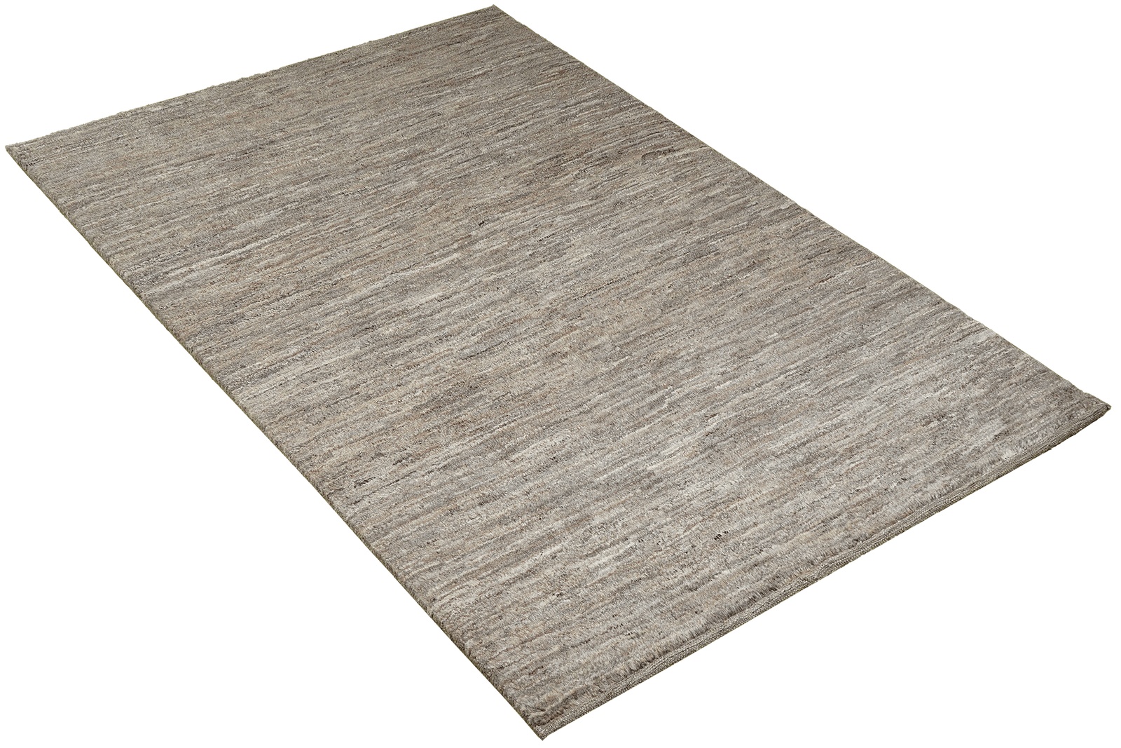 Gabbeh — Hand-knotted, 159x195 cm, Grey, 100% Virgin Wool | View 4