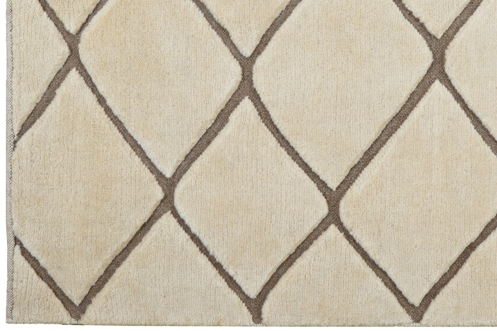 Gabbeh — Hand-knotted, 148x190 cm, Beige, 100% Virgin Wool | View 3