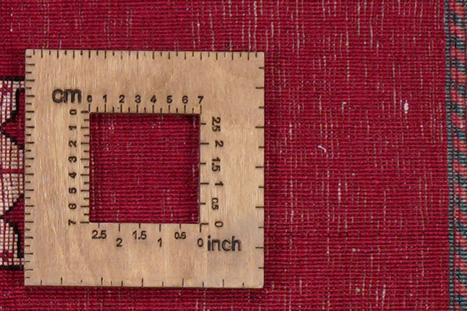 Gashgai — Handgefertigt, 159x108 cm, Rot, 100% Virgin Wool | View 9