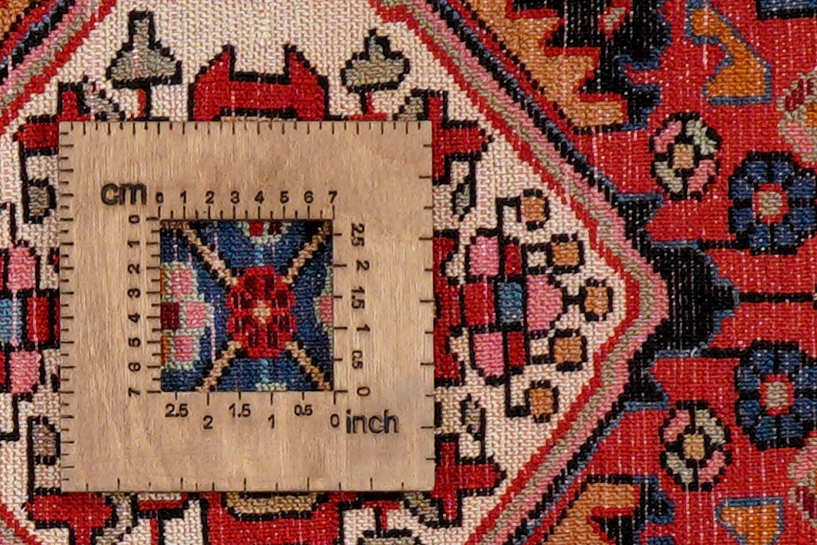 Toysarghan — Handgefertigt, 135x82 cm, Beige, 100% Virgin Wool | View 9