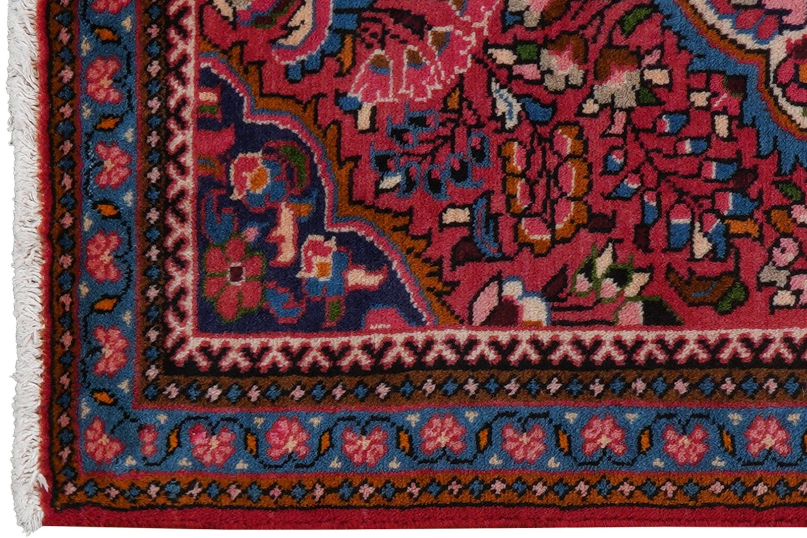 Lilian — Hand-knotted, 72x124 cm, Red, 100% Virgin Wool | View 3
