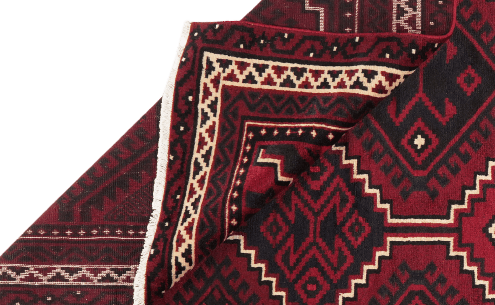 Lori — Hand-knotted, 214x313 cm, Red, 100% Virgin Wool | View 5