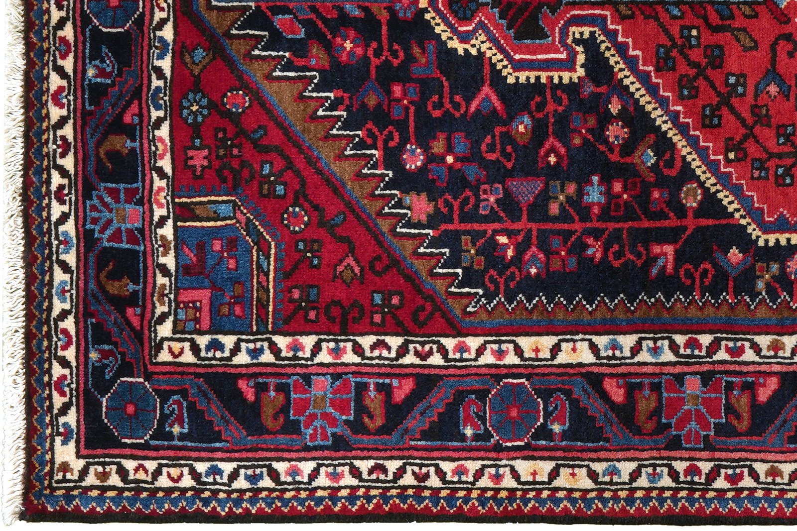 Toysarghan — Hand-knotted, 111x186 cm, Blue, 100% Virgin Wool | View 3
