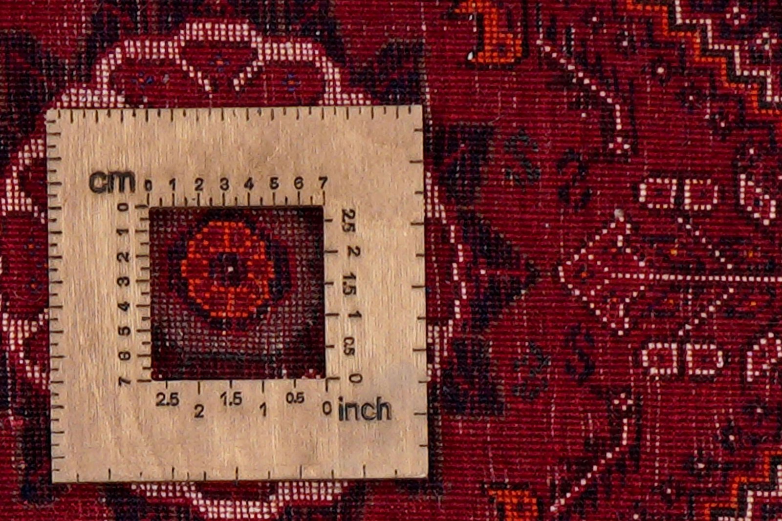 Gashgai — Hand-knotted, 77x302 cm, Red, 100% Virgin Wool | View 8