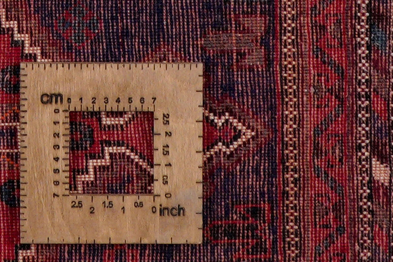 Afshar — Hand-knotted, 176x241 cm, Blue, 100% Virgin Wool | View 8
