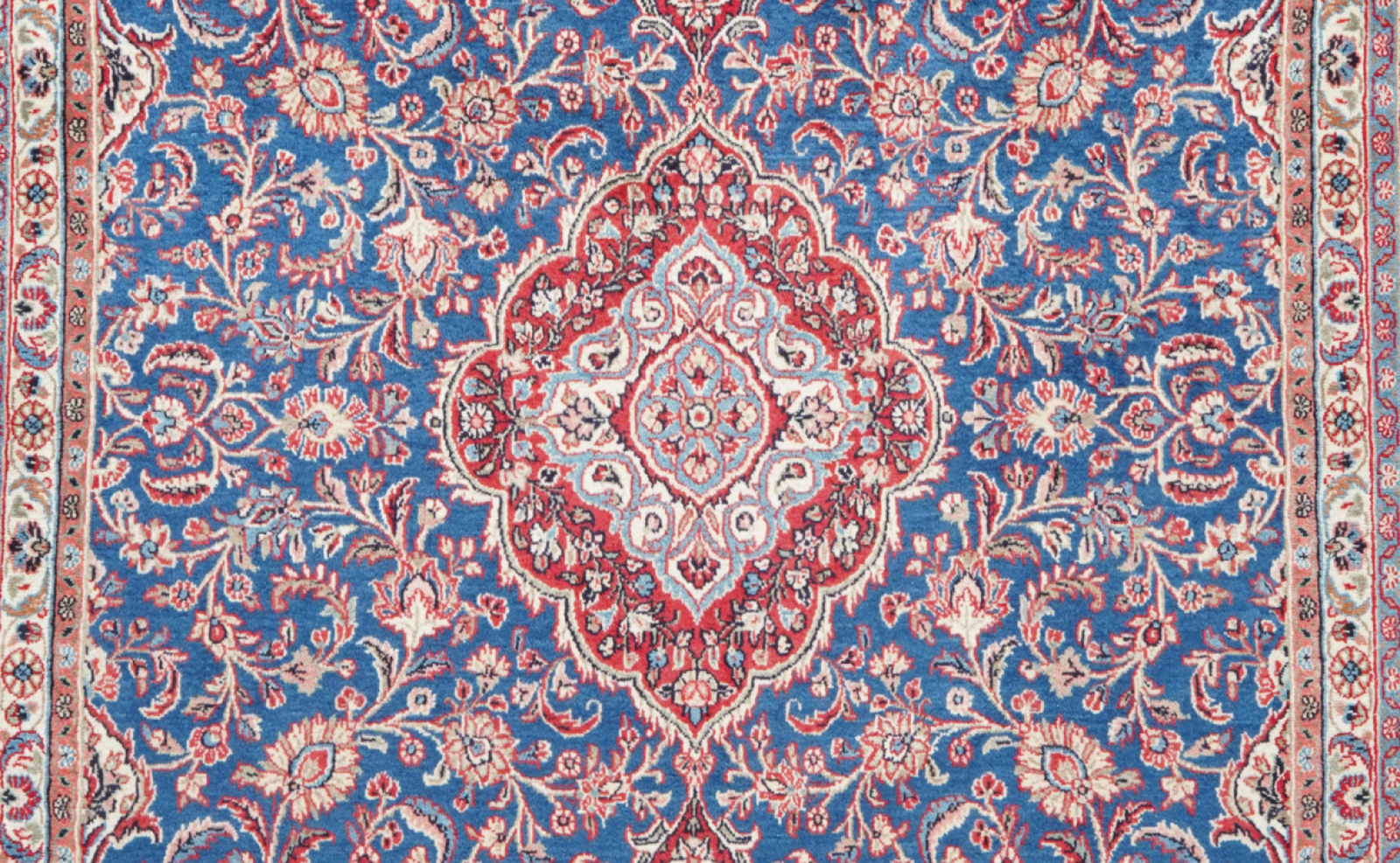 Ekbatan — Handgefertigt, 363x274 cm, Rot, 100% Virgin Wool | View 5