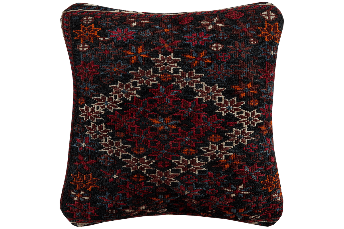 Kelim Cuscino · Fatto a mano – Multicolore, 50x50 cm