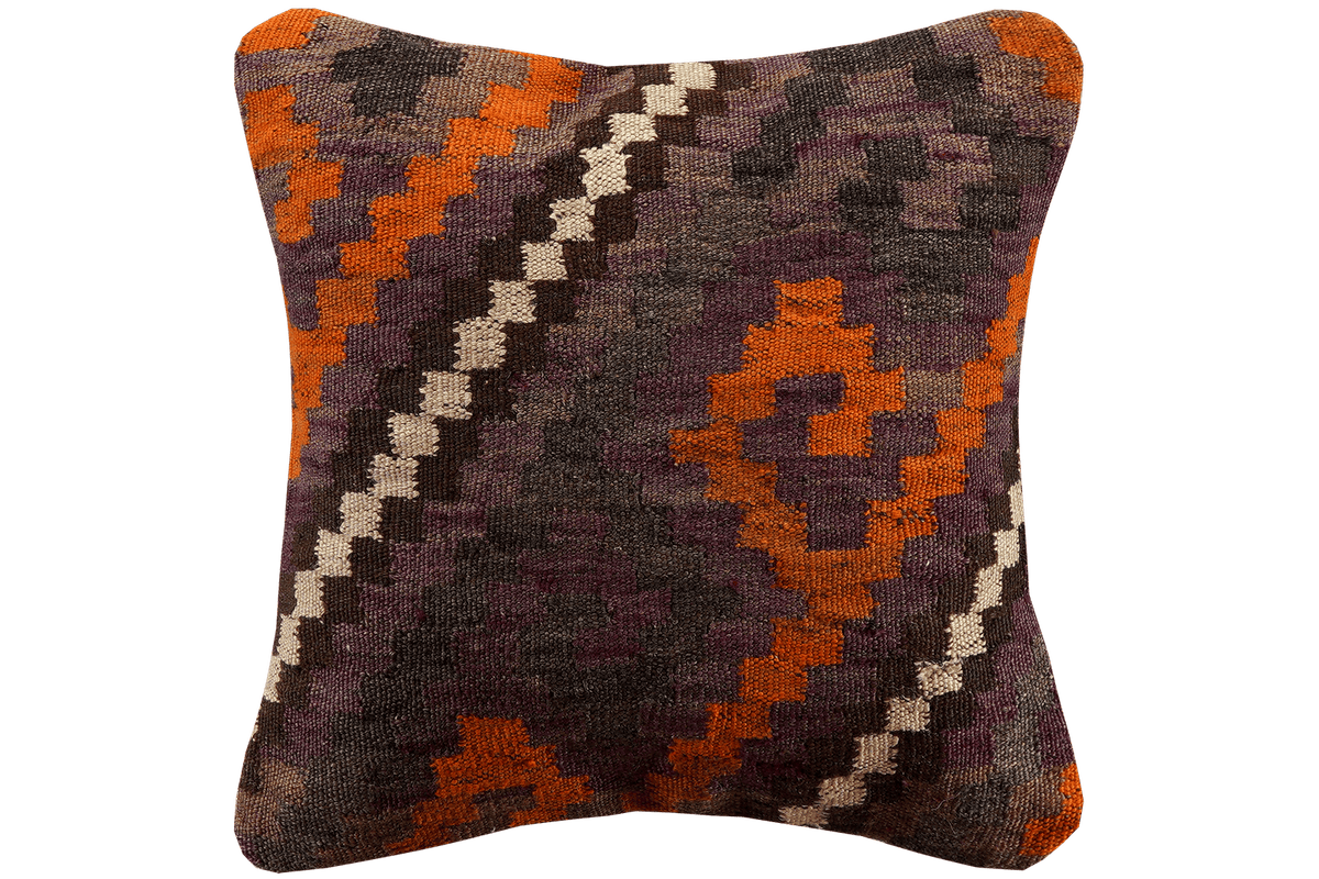 Kelim Cuscino · Fatto a mano – Multicolore, 40x40 cm