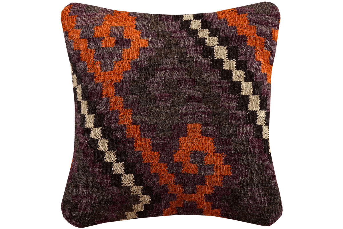 Kelim Cuscino · Fatto a mano – Multicolore, 40x40 cm