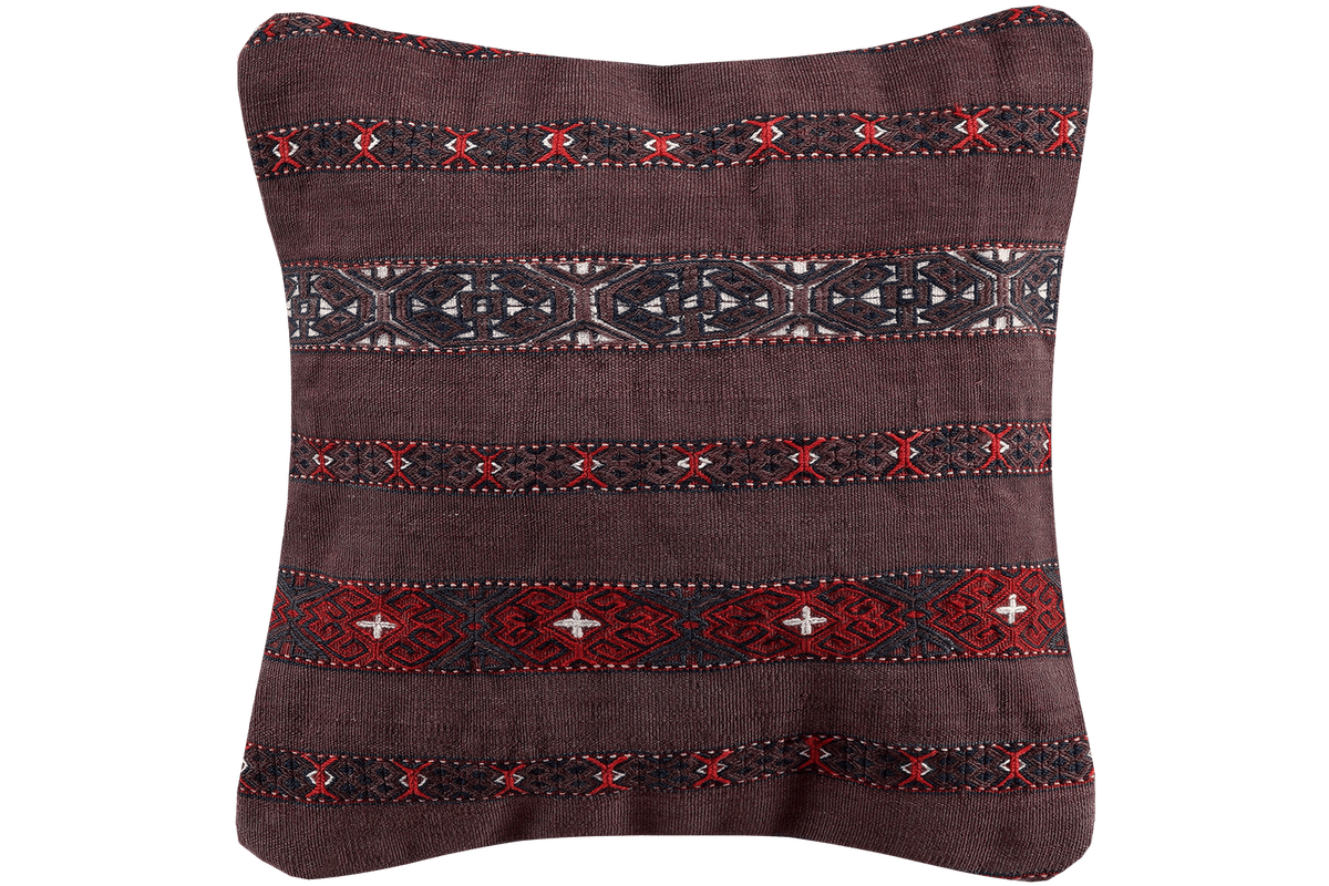 Kelim Cuscino · Fatto a mano – Multicolore, 40x40 cm