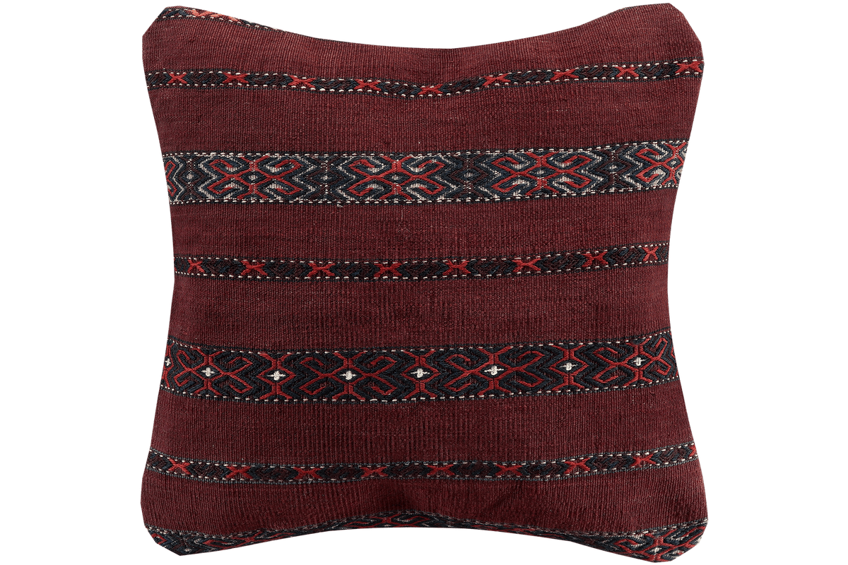Kelim Cuscino · Fatto a mano – Multicolore, 40x40 cm