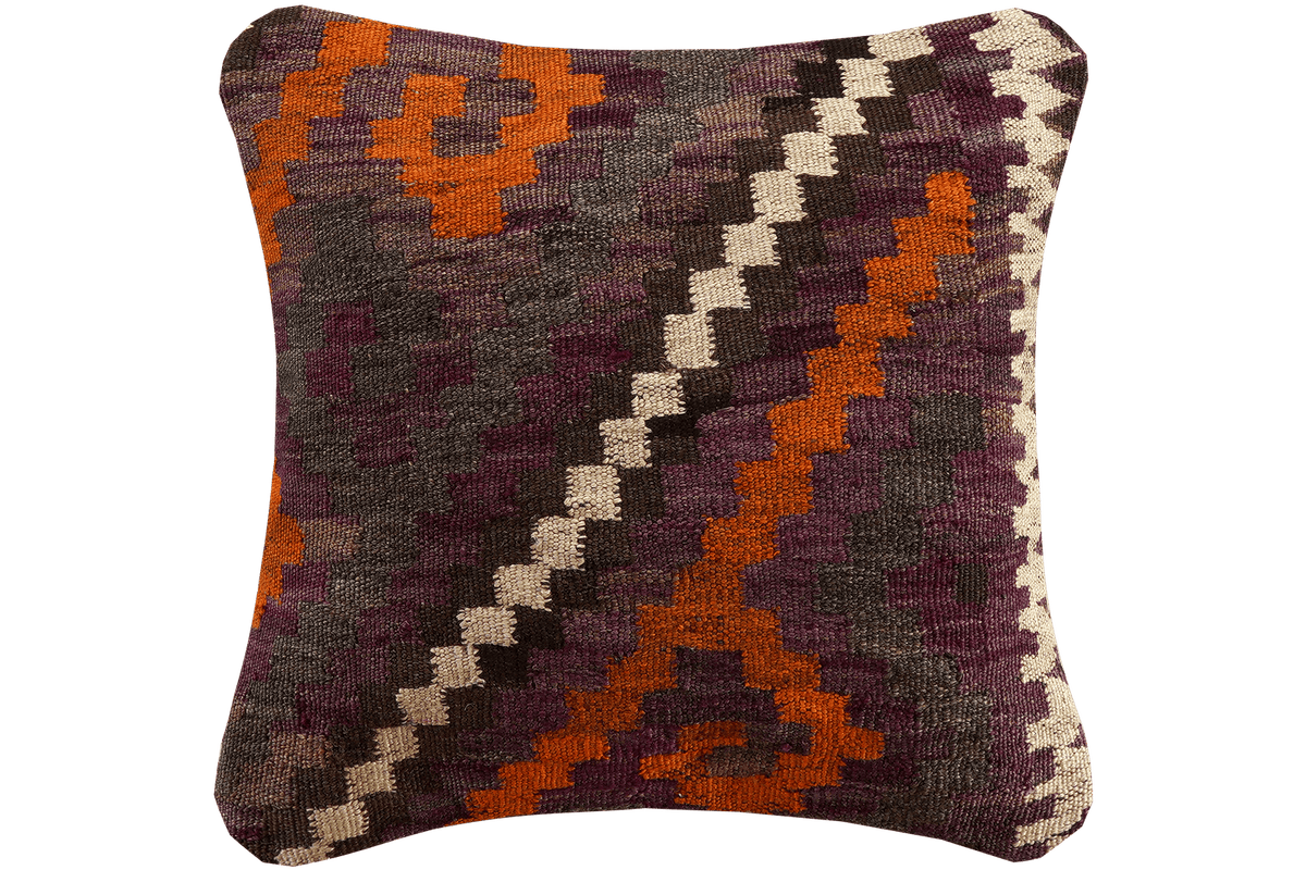 Kelim Cuscino · Fatto a mano – Multicolore, 40x40 cm