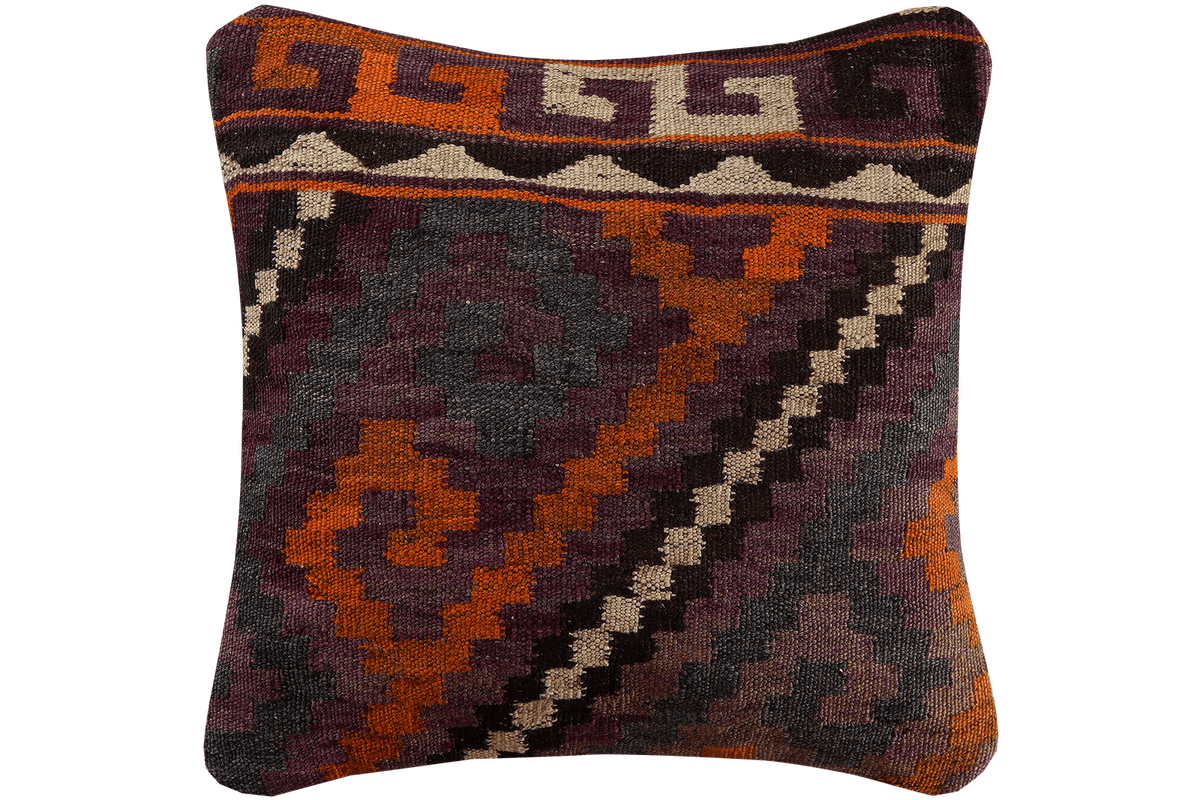 Kelim Cuscino · Fatto a mano – Multicolore, 40x40 cm