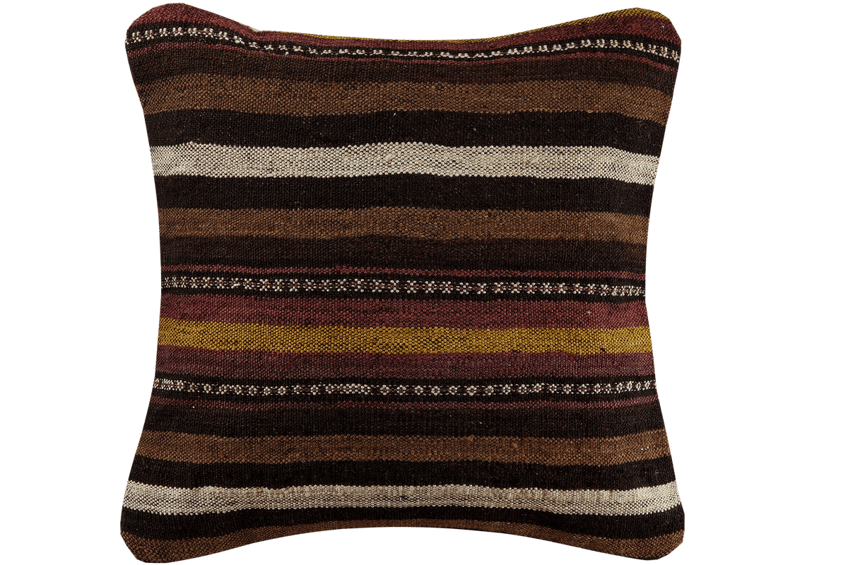 Kelim Cuscino · Fatto a mano – Multicolore, 40x40 cm