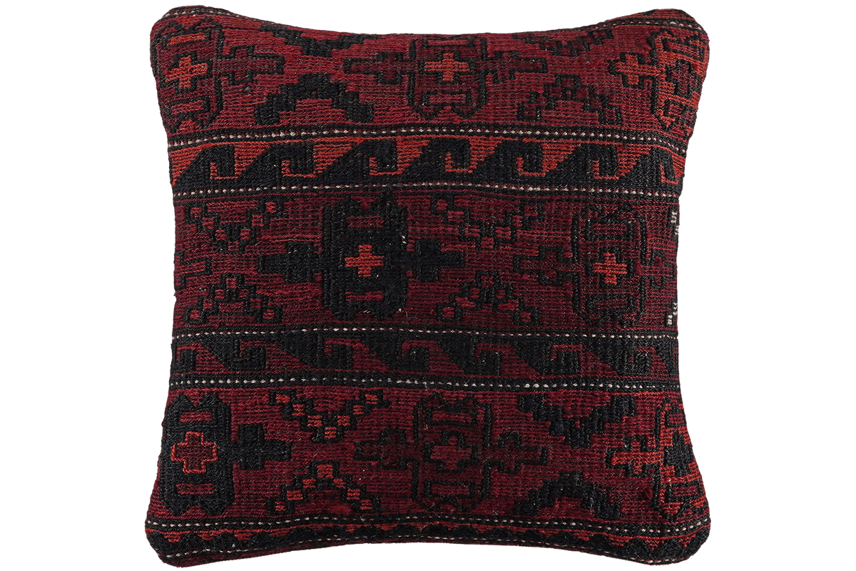 Kelim Cuscino · Fatto a mano – Multicolore, 40x40 cm