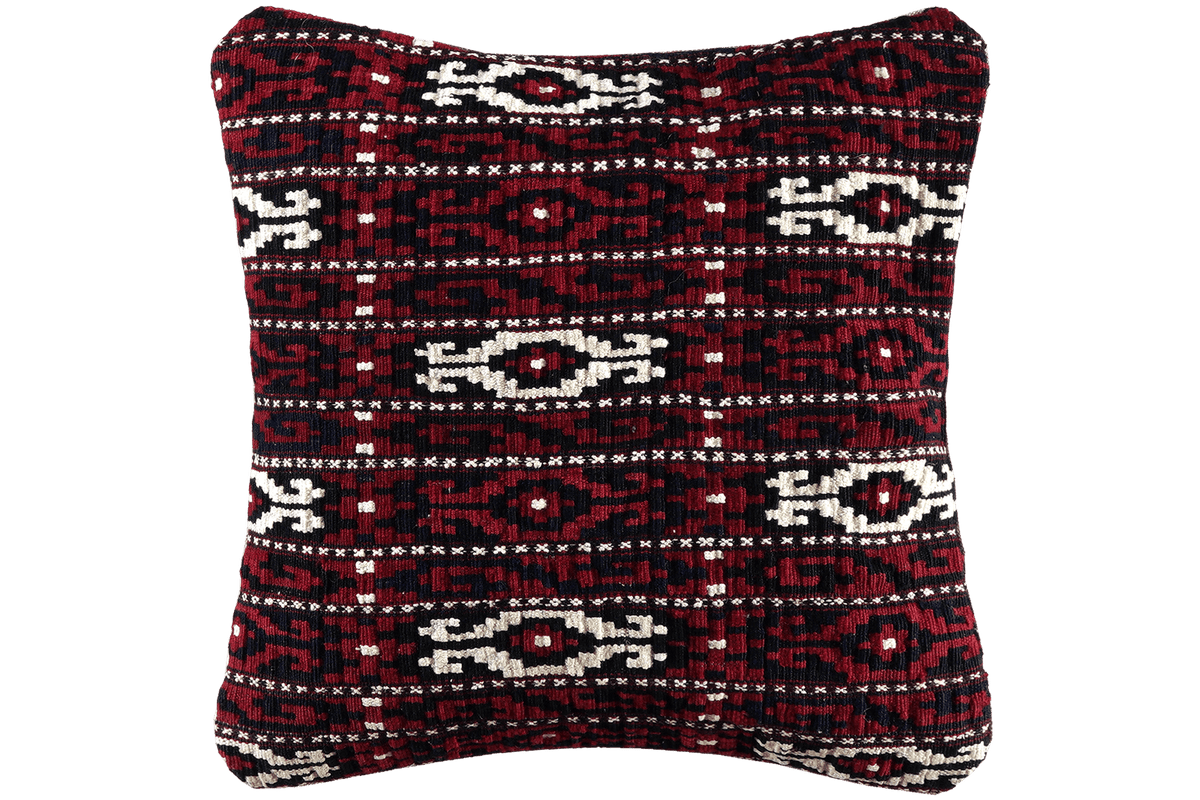 Kelim Cuscino · Fatto a mano – Multicolore, 40x40 cm