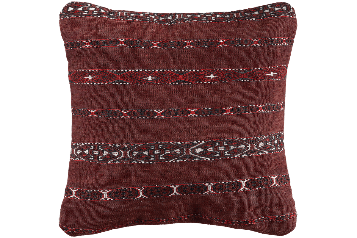 Kelim Cuscino · Fatto a mano – Multicolore, 40x40 cm
