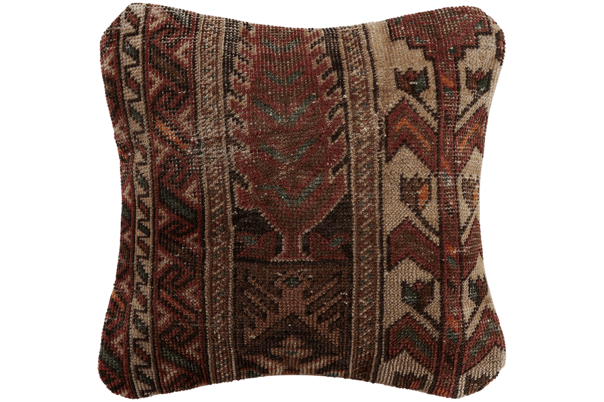 Kelim Cushion · Handcrafted – Multicolour, 40x40 cm