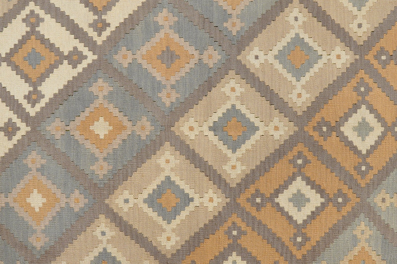Kelim Gashgai — Handmade, 188x247 cm, Grey, 100% Virgin Wool | View 5