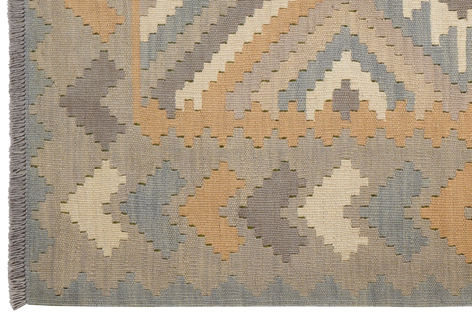 Kelim Gashgai — Handmade, 119x168 cm, Multicolor, 100% Virgin Wool | View 3