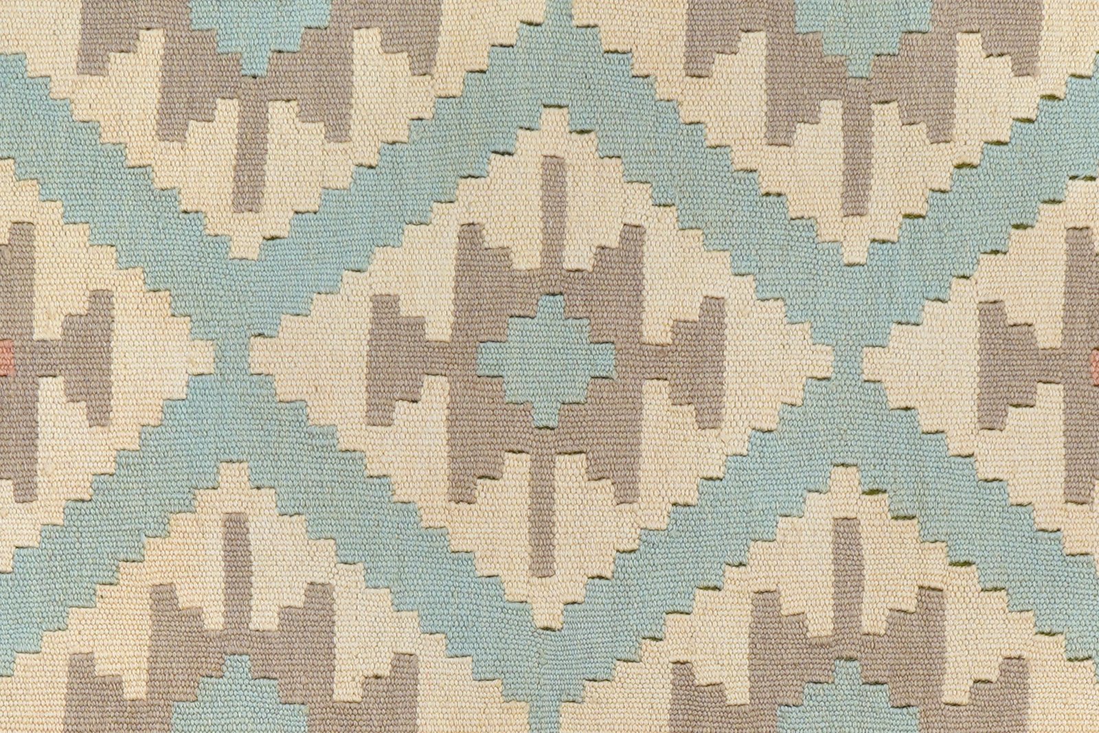 Kelim Gashgai — Handmade, 80x190 cm, Beige, 100% Virgin Wool | View 5
