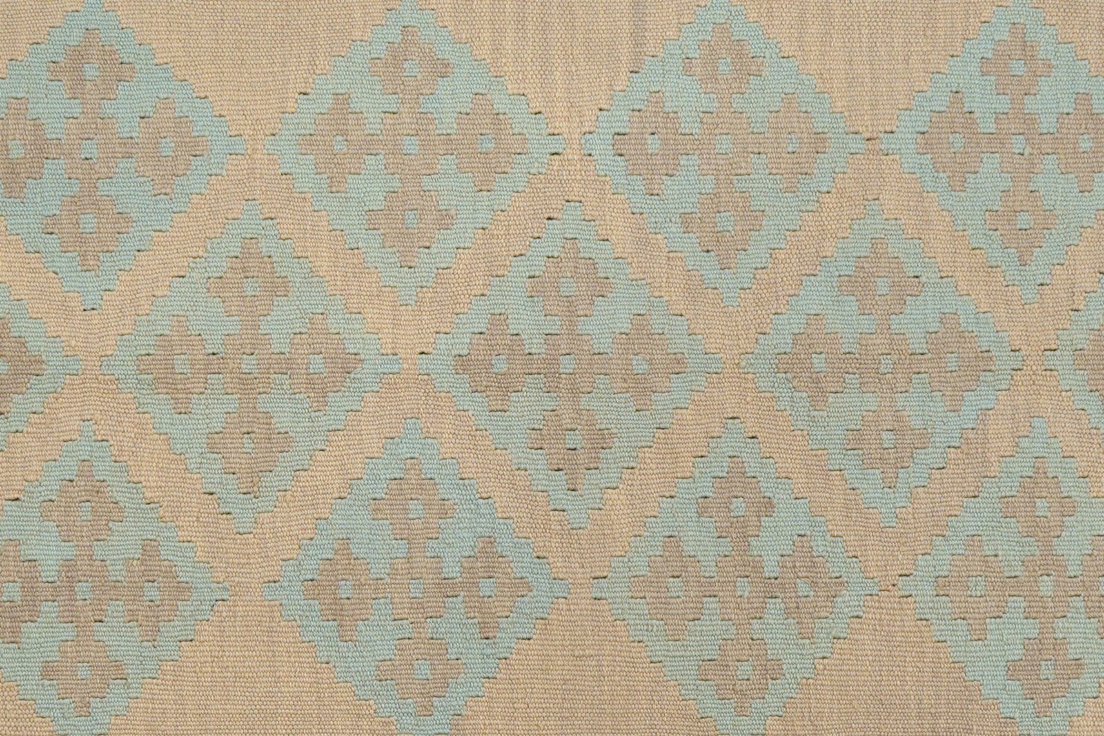 Kelim Gashgai — Handmade, 119x173 cm, Beige, 100% Virgin Wool | View 5