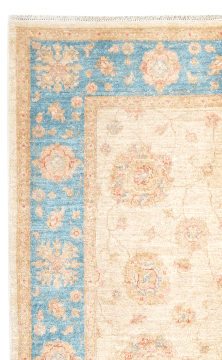 Kaizar — Handmade, 154x200 cm, Beige, 100% Cotton | View 3
