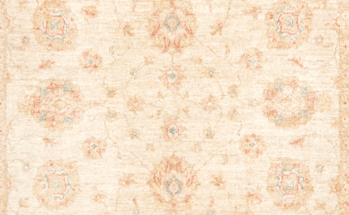 Kaizar — Handmade, 154x200 cm, Beige, 100% Cotton | View 4