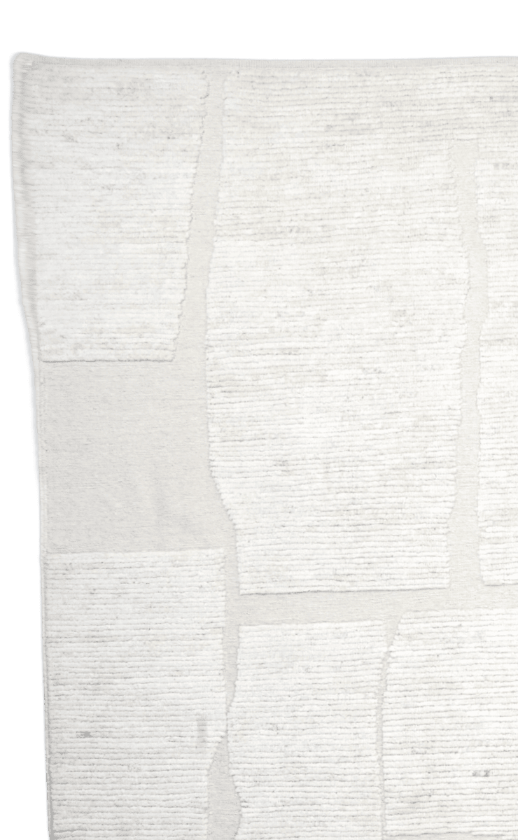 Berber — Handmade, 241x298 cm, Beige, 100% Cotton | View 3