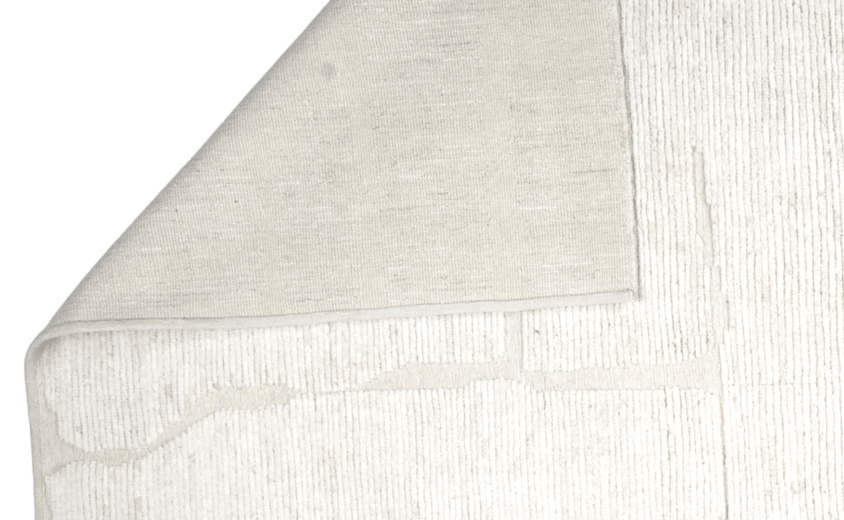 Berber — Handmade, 241x298 cm, Beige, 100% Cotton | View 5