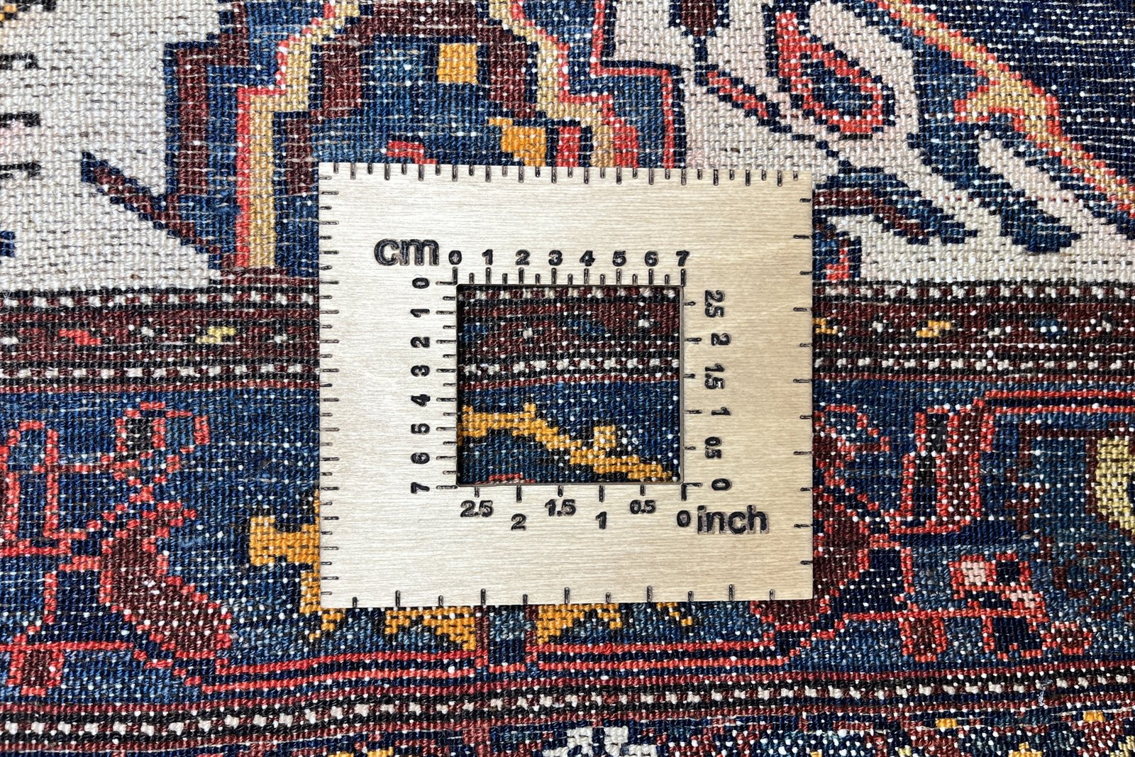 Aghbolagh — Hand-knotted, 131x206 cm, Blue, 100% Virgin Wool | View 11