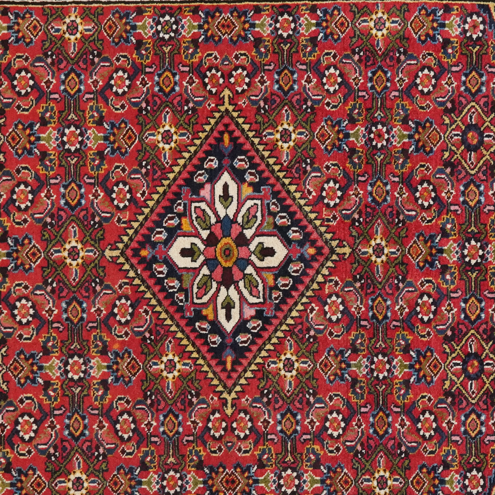 Koutabad — Handgefertigt, 212x150 cm, Blau, 100% Virgin Wool | View 5