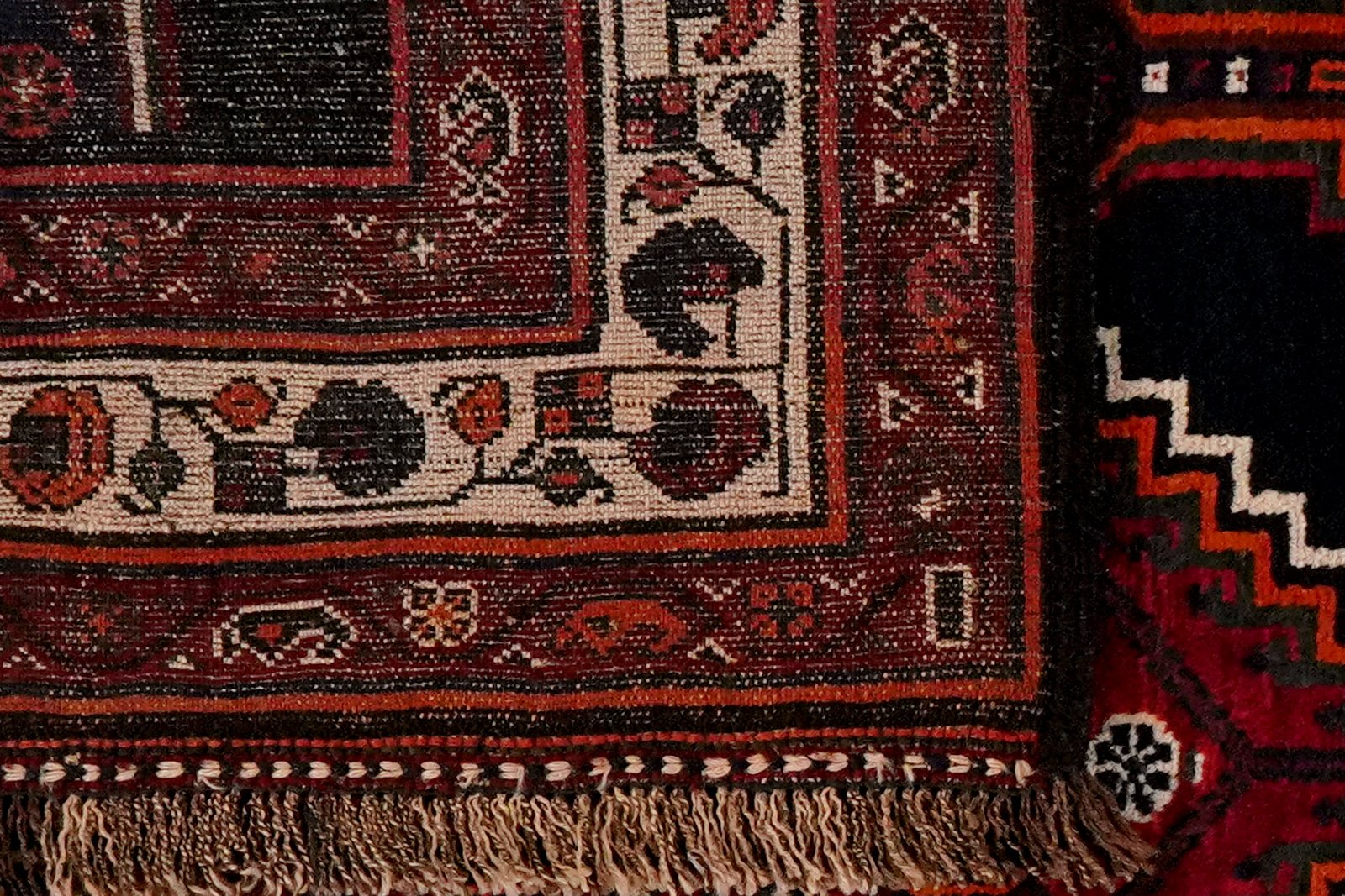 Veramin — Hand-knotted, 142x189 cm, Blue, 100% Virgin Wool | View 6