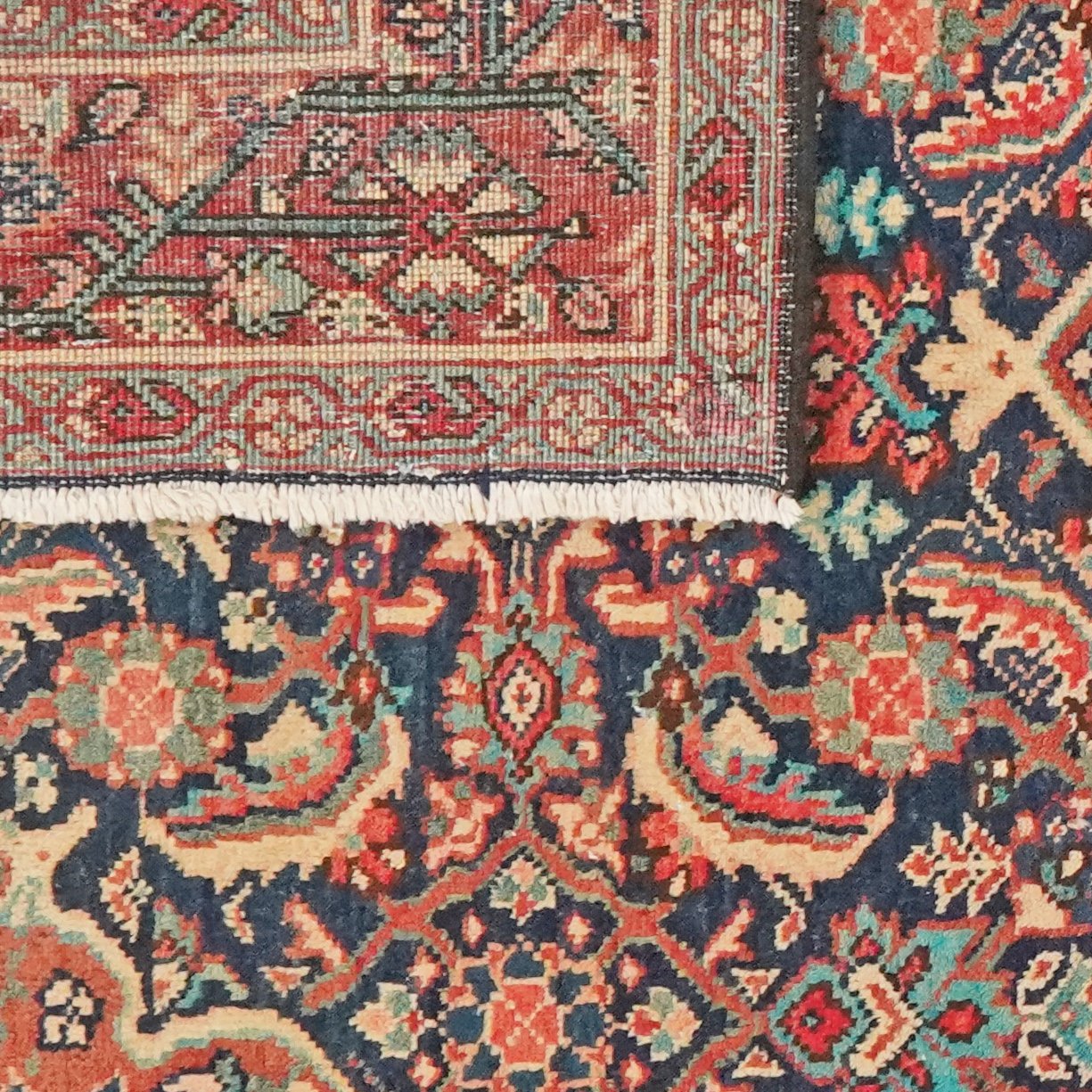Meshkabad — Hand-knotted, 127x215 cm, Blue, 100% Virgin Wool | View 6