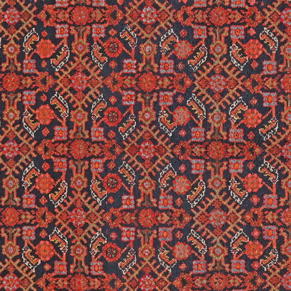 Oshvand — Hand-knotted, 133x203 cm, Blue, 100% Virgin Wool | View 4