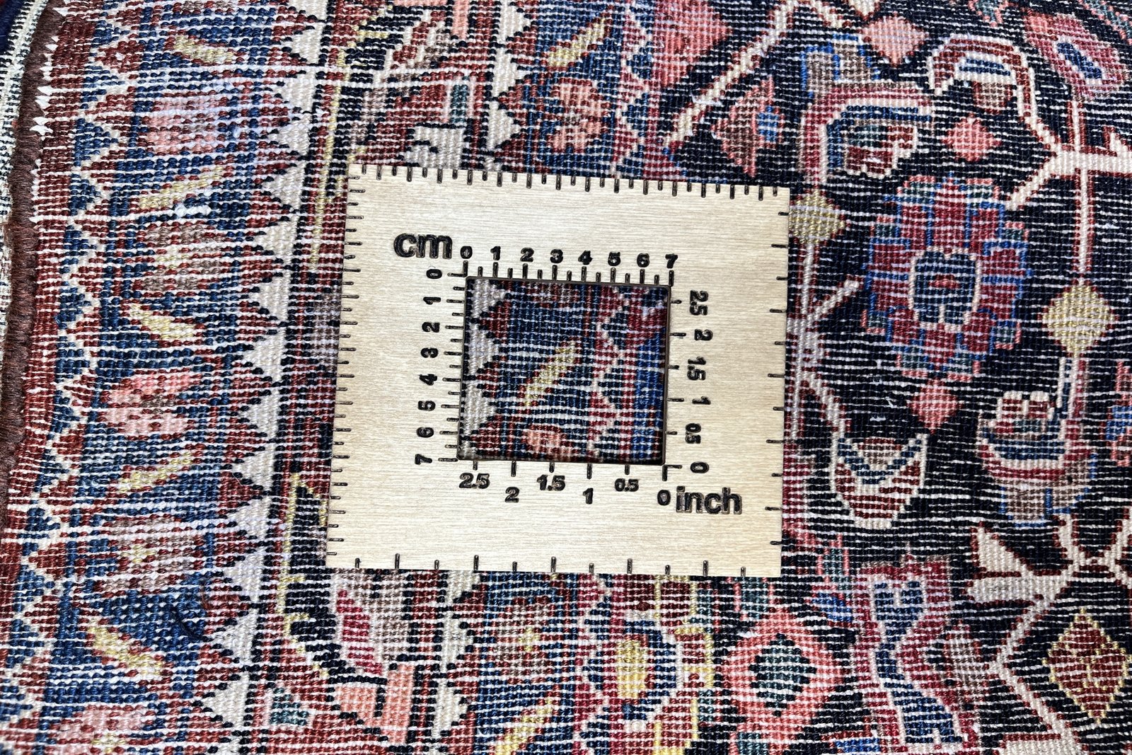Malayer — Hand-knotted, 124x207 cm, Blue, 100% Virgin Wool | View 11
