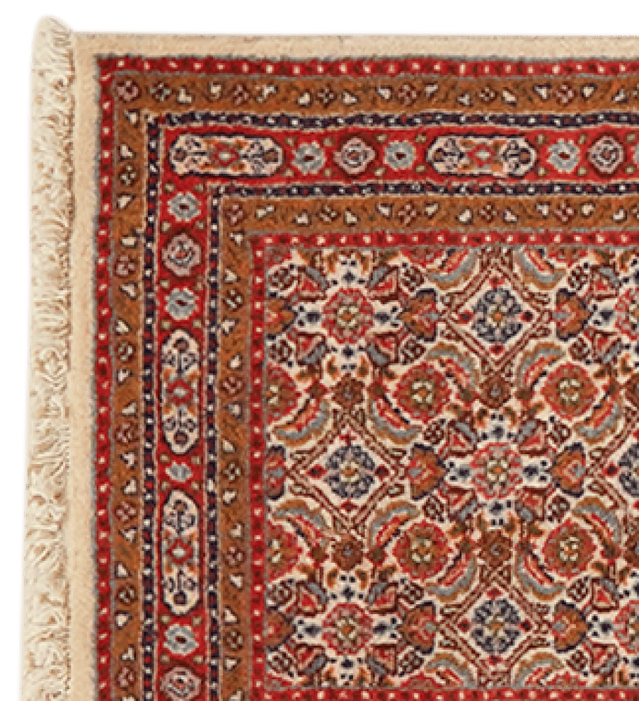 Moud Mahi — Hand-knotted, 49x195 cm, Multicolor, 100% Virgin Wool | View 3