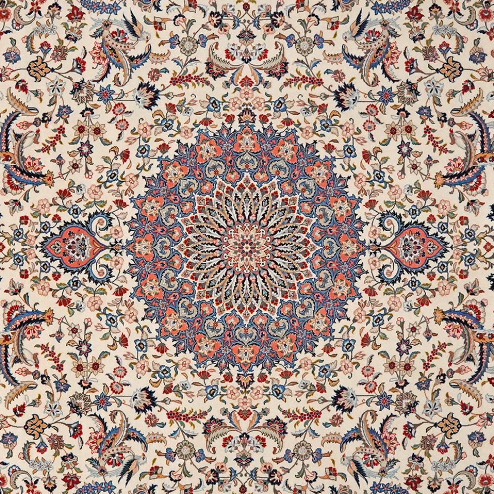 Ilam — Hand-knotted, 197x296 cm, Beige, 100% Virgin Wool | View 4