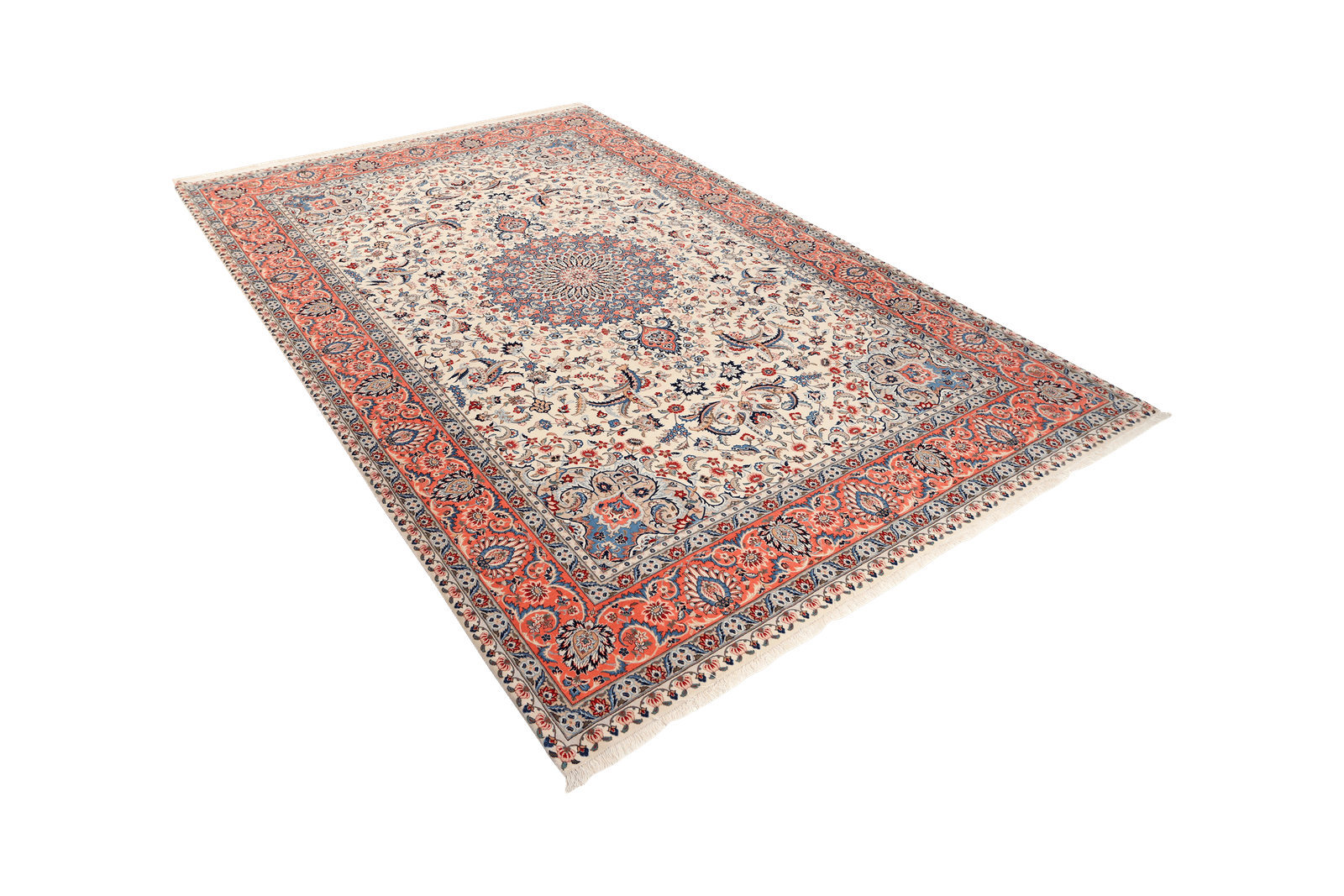 Ilam — Hand-knotted, 197x296 cm, Beige, 100% Virgin Wool | View 5