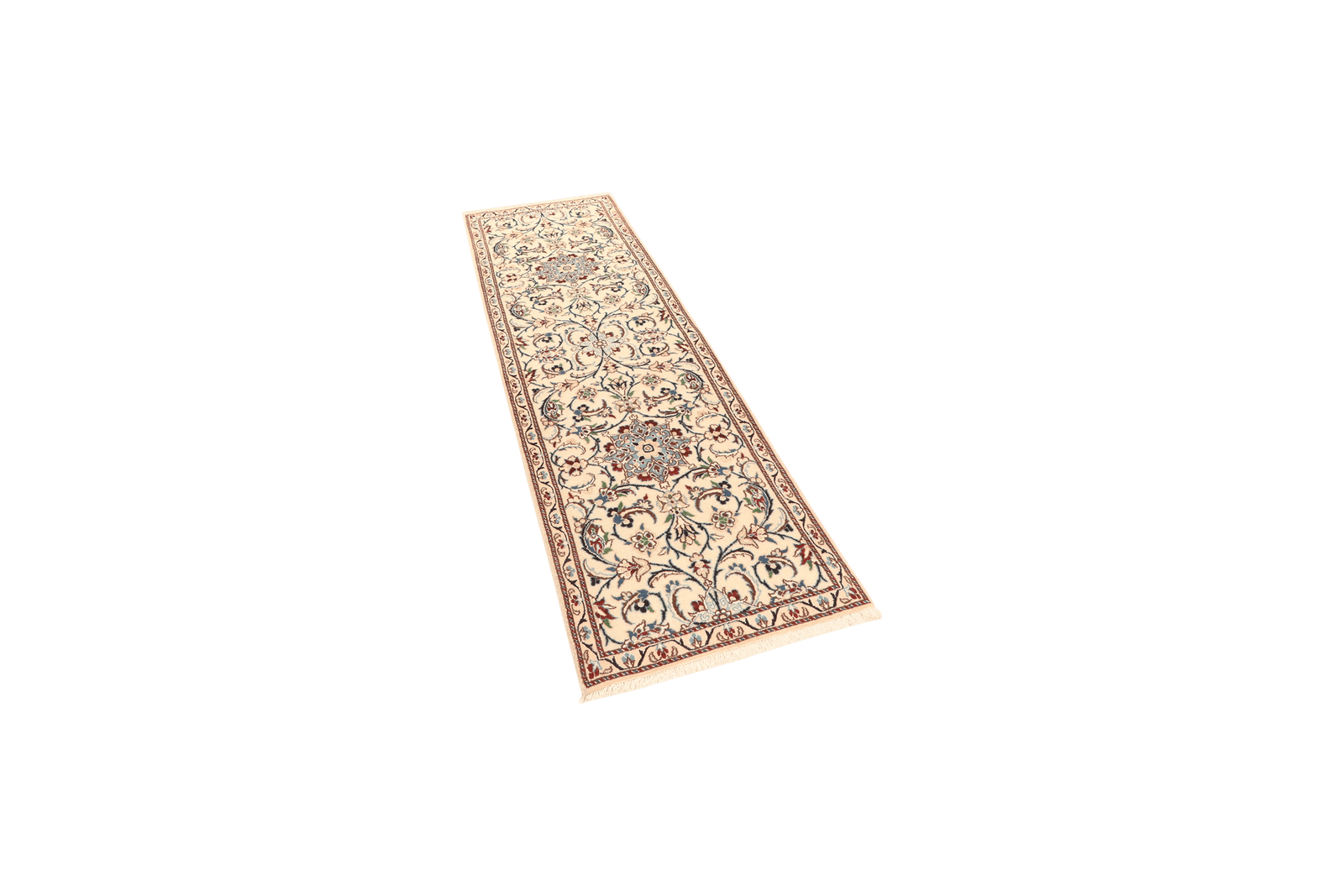 Nain 9La — Hand-knotted, 60x195 cm, Beige, 100% Virgin Wool | View 5