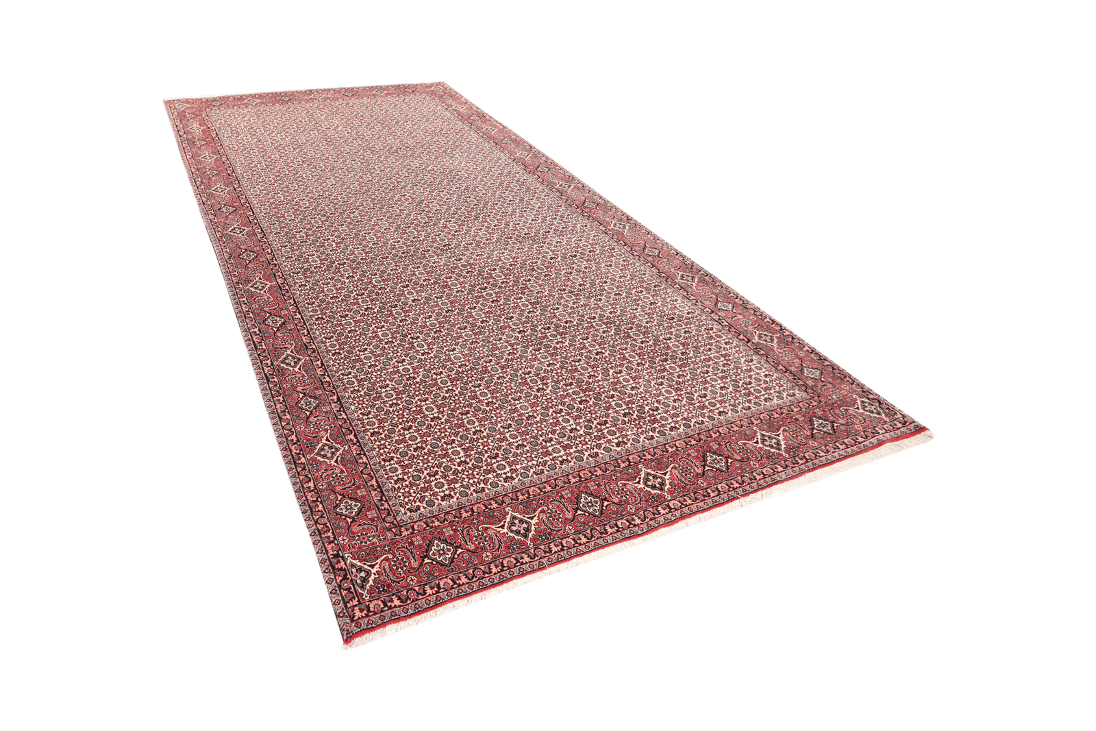 Bidjar — Hand-knotted, 199x389 cm, Beige, 100% Virgin Wool | View 5