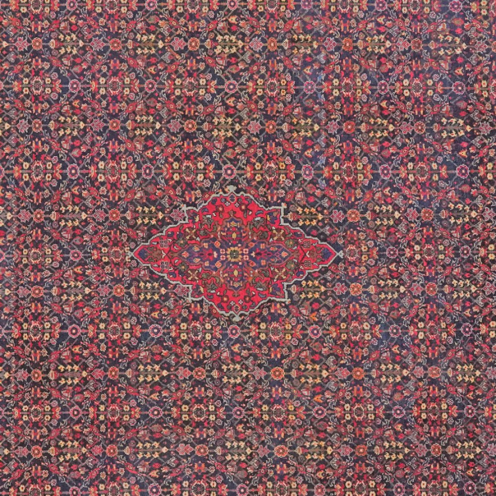 Meyghan — Hand-knotted, 238x426 cm, Blue, 100% Virgin Wool | View 4