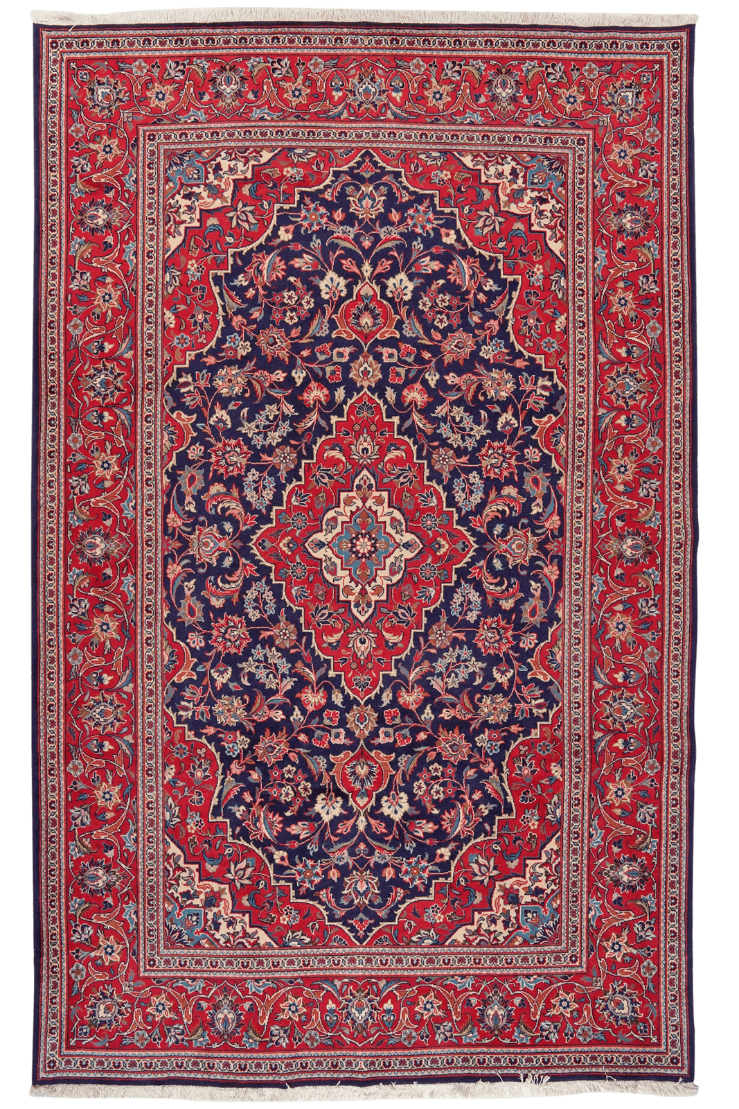 Ardakan — Hand-knotted, 193x310 cm, Blue, 100% Virgin Wool | Main view