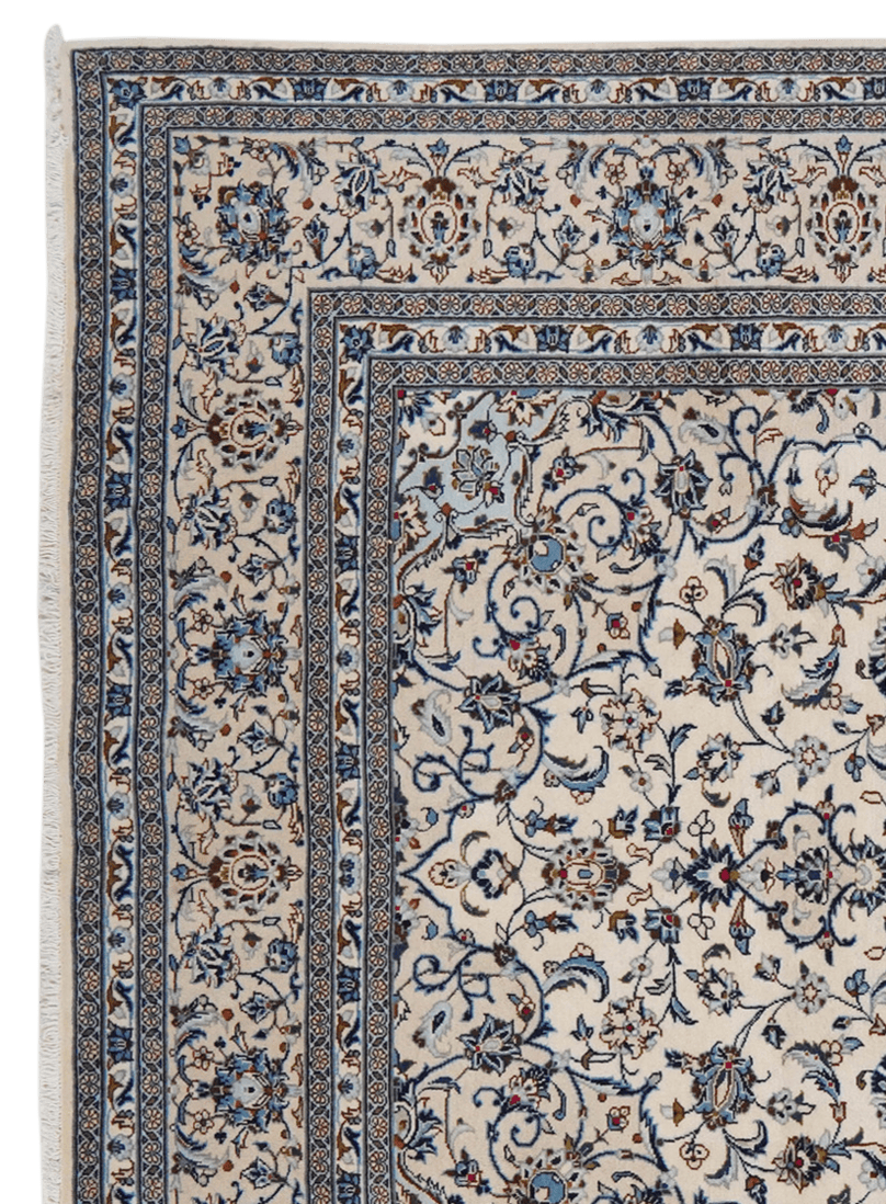 Ardakan — Hand-knotted, 245x347 cm, Beige, 100% Virgin Wool | View 3