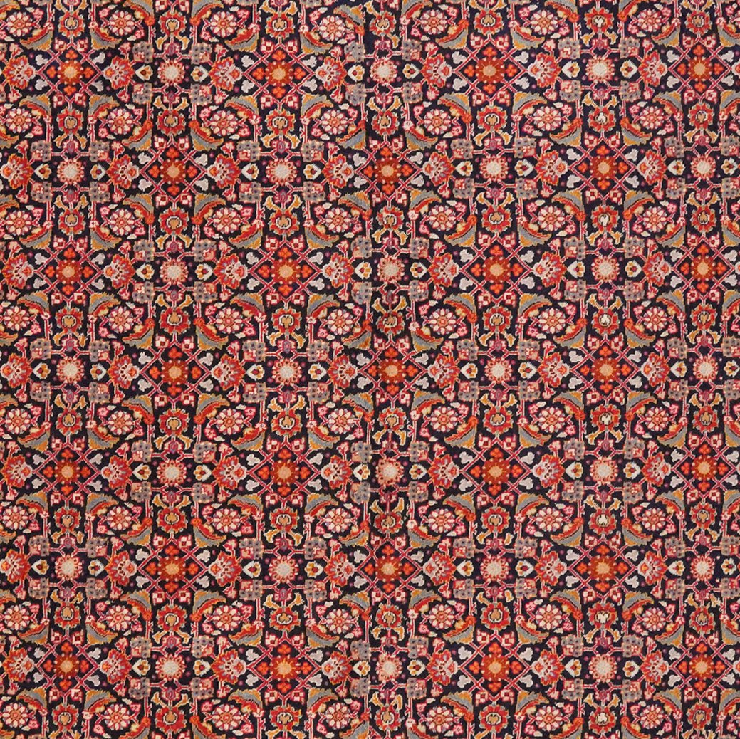 Tabriz 40 Raj — Hand-knotted, 206x250 cm, Blue, 100% Virgin Wool | View 4