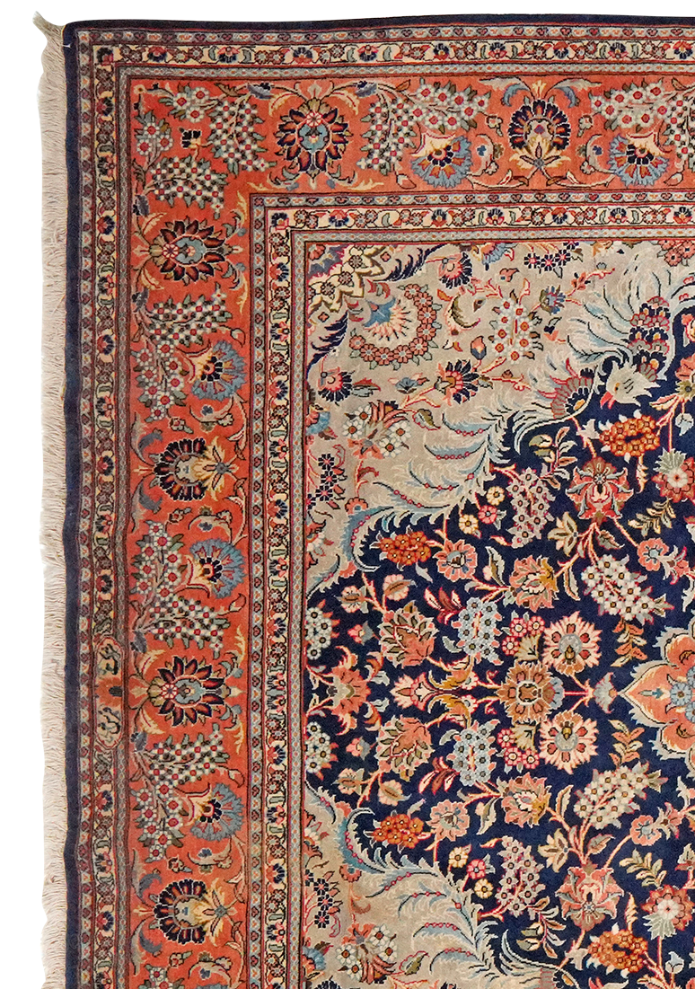 Kashan — Handgefertigt, 316x206 cm, Rot, 100% Virgin Wool | View 4