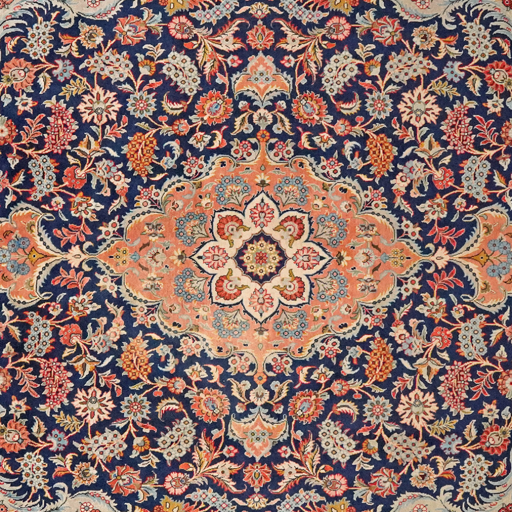 Kashan — Handgefertigt, 316x206 cm, Rot, 100% Virgin Wool | View 5