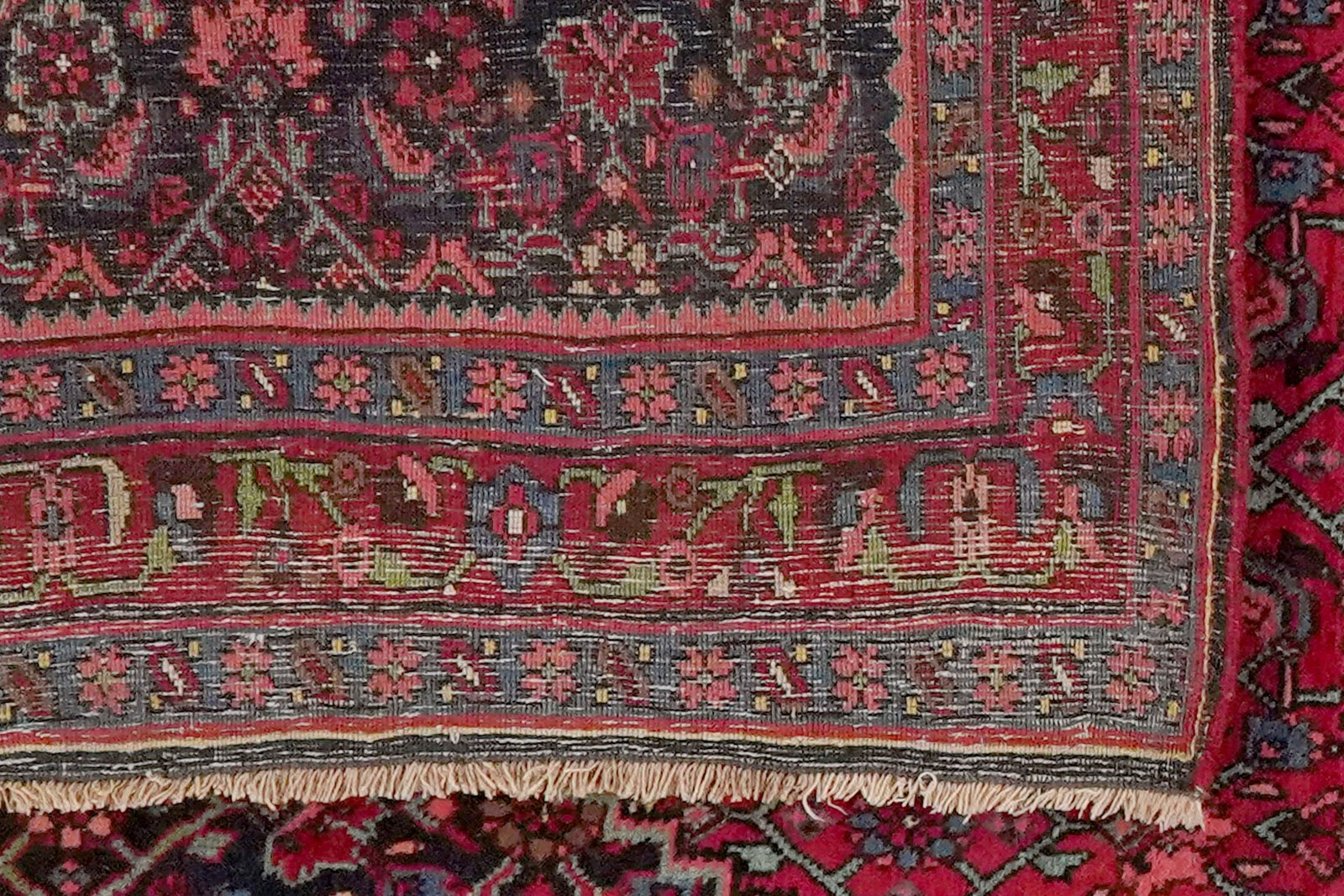 Bidjar — Hand-knotted, 121x158 cm, Blue, 100% Virgin Wool | View 6