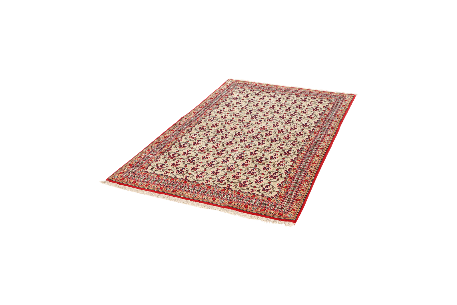 Ghoum — Hand-knotted, 104x154 cm, Beige, 100% Virgin Wool | View 5